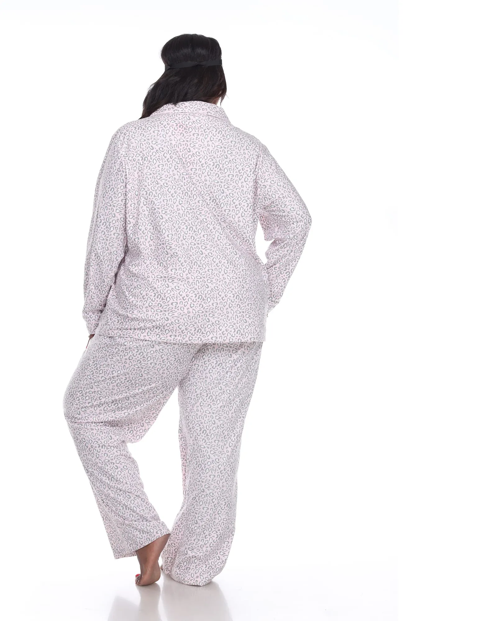 3 Piece Pajama Set | Pink Cheetah