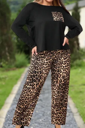 66Disco - Leopard Top and Pants Set