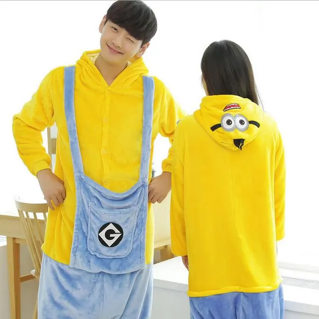 Adults Animal Kigurumi Pajamas Sets Sleepwear Cosplay Zipper Women Men Winter Unisex unicornio Stitch Cartoon Unicorn Pajamas