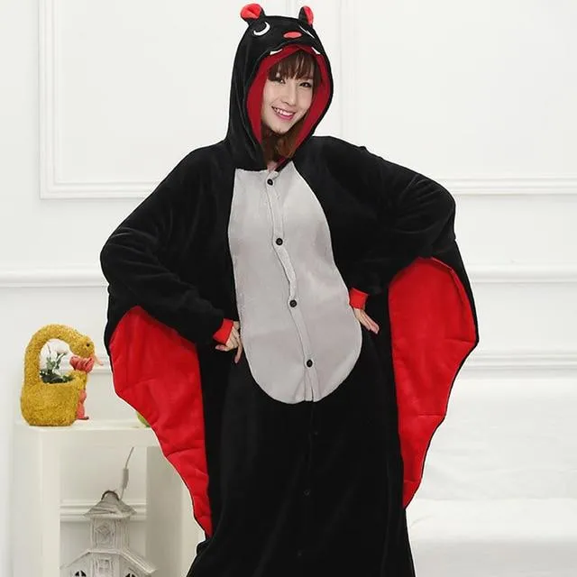 Adults Animal Kigurumi Pajamas Sets Sleepwear Cosplay Zipper Women Men Winter Unisex unicornio Stitch Cartoon Unicorn Pajamas