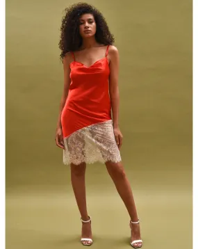 Asymmetrical 100% Silk Nightgown