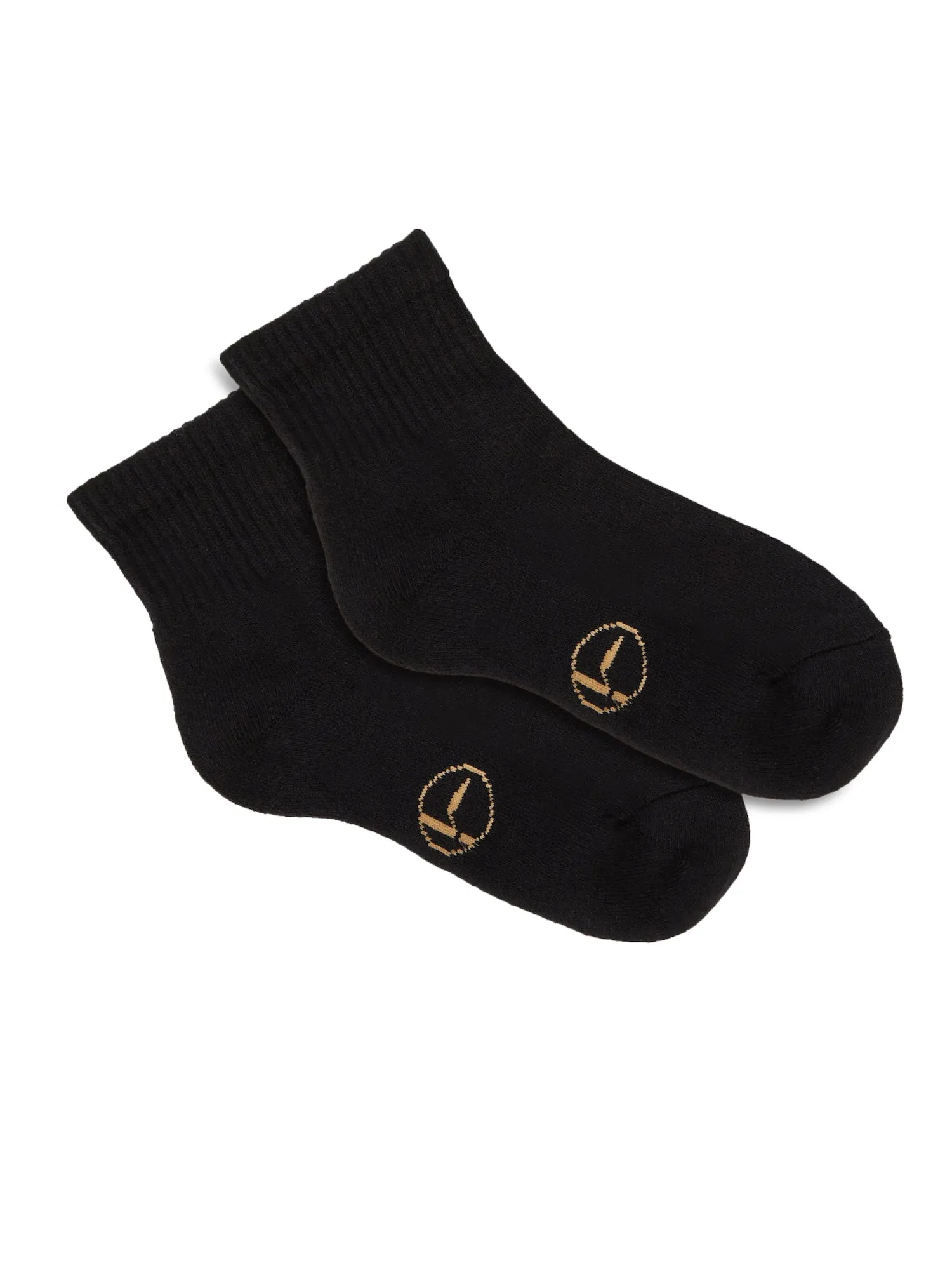 Bamboo Crew Socks - Black