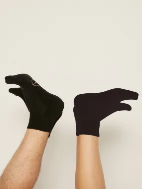 Bamboo Crew Socks - Black
