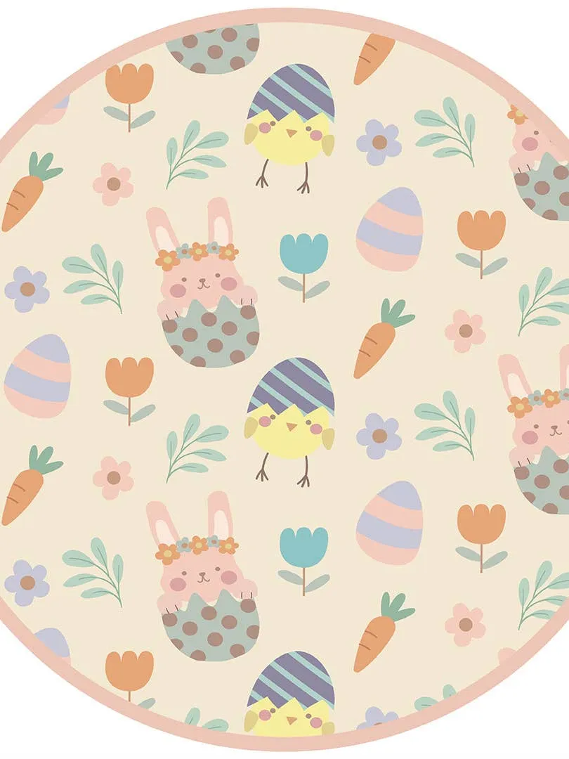 Bamboo Two Piece Short Sleeve Pajamas - Egg Hunt