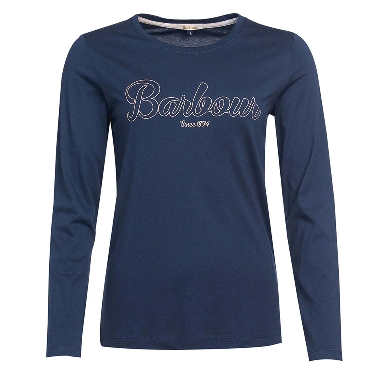 Barbour Womens Ginny Lounge L/S T-Shirt Navy