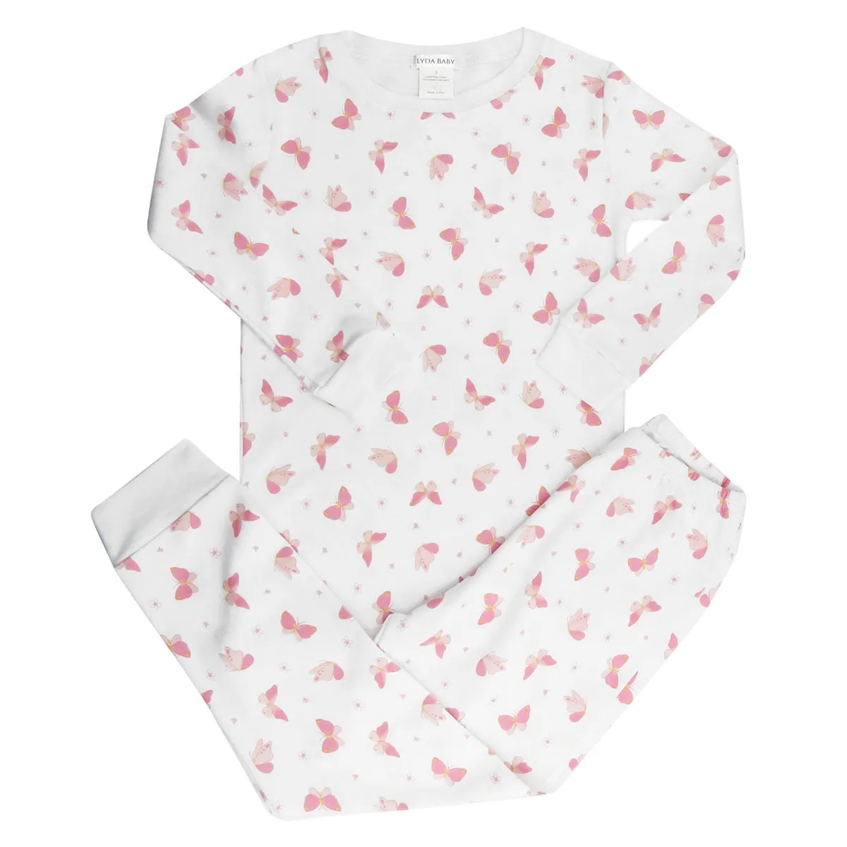 Butterflies Printed Pajama | Girls