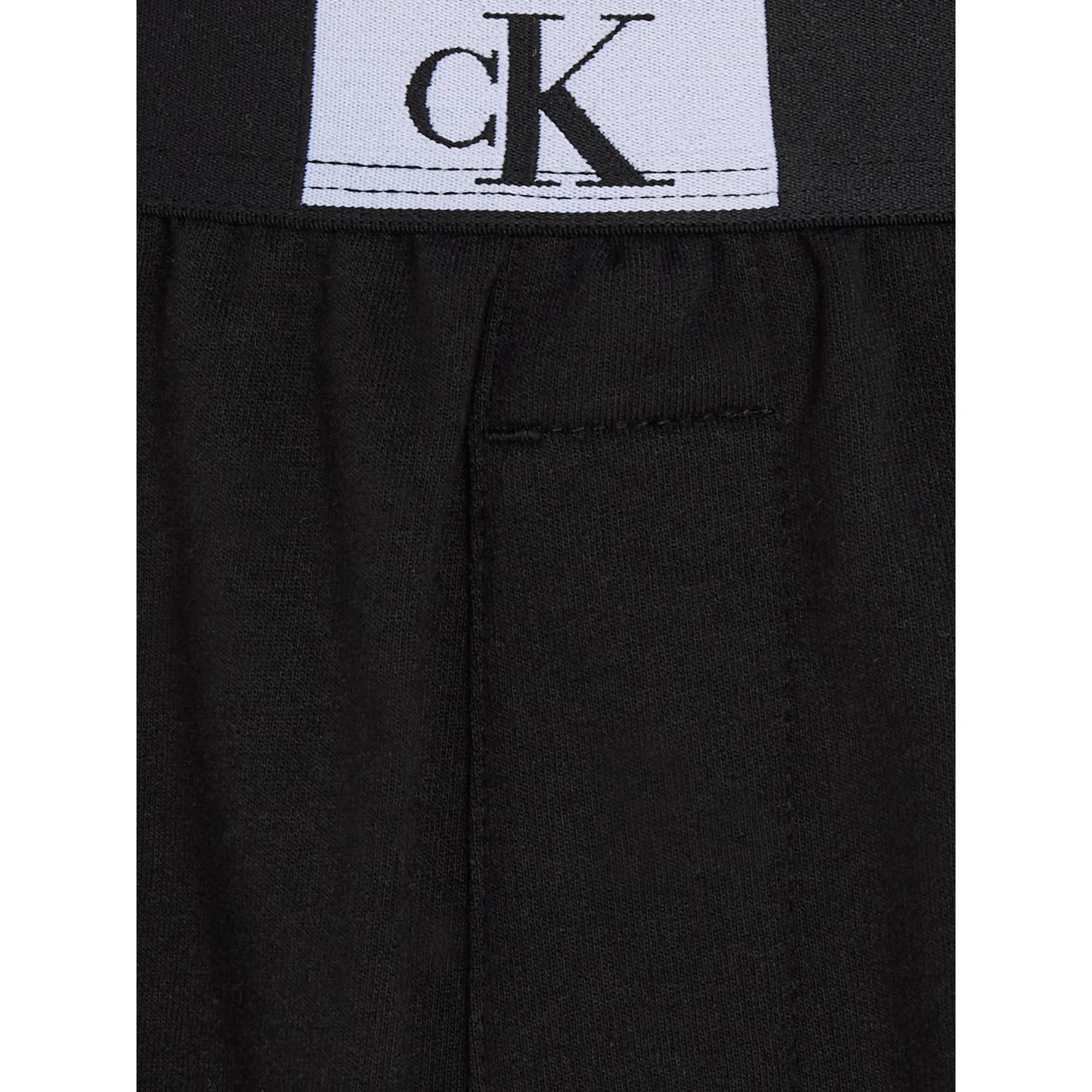 Calvin Klein CK 96 Terry Lounge Sleep Short - Black