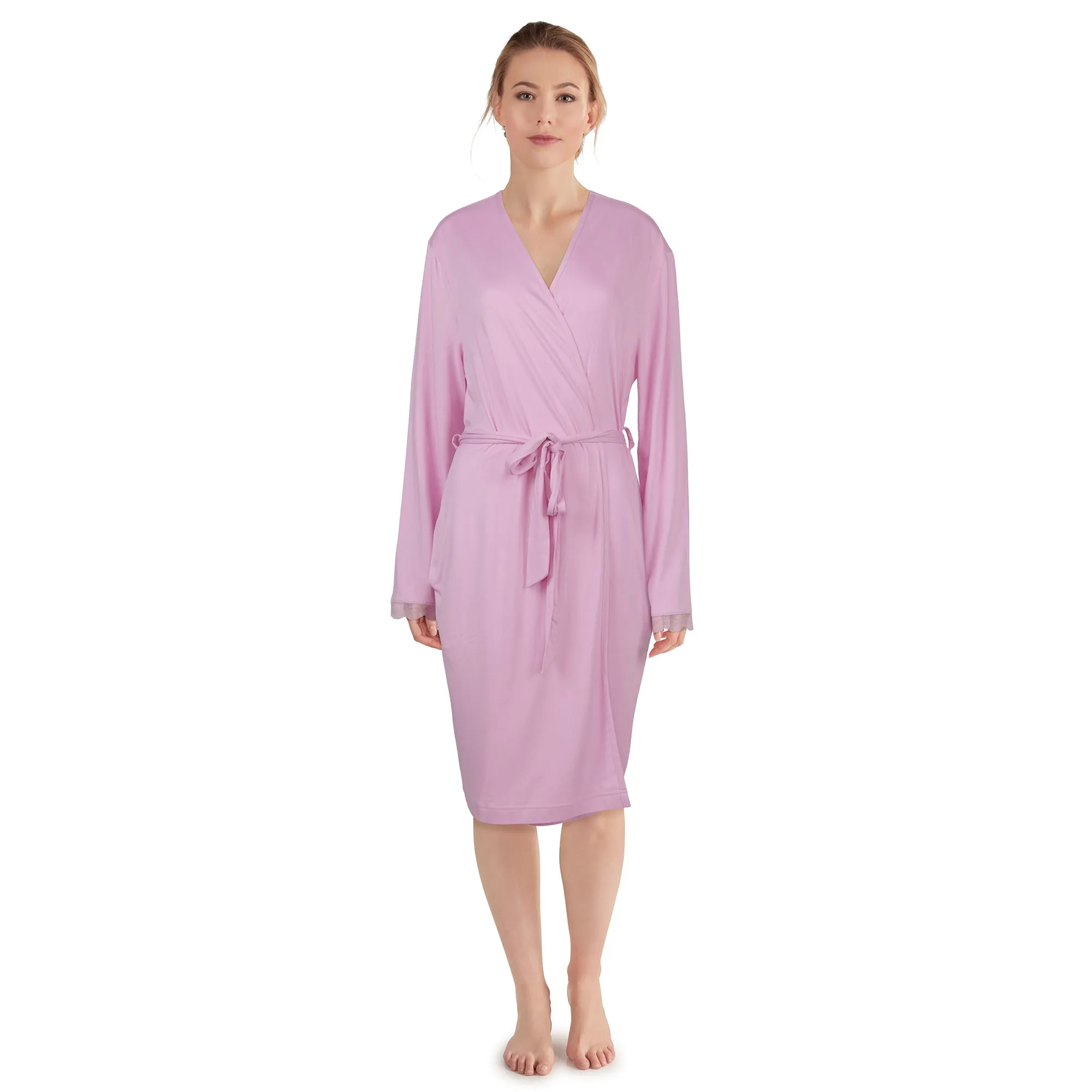 Carisma Women's Perfect Dream Peachy Lace Robe