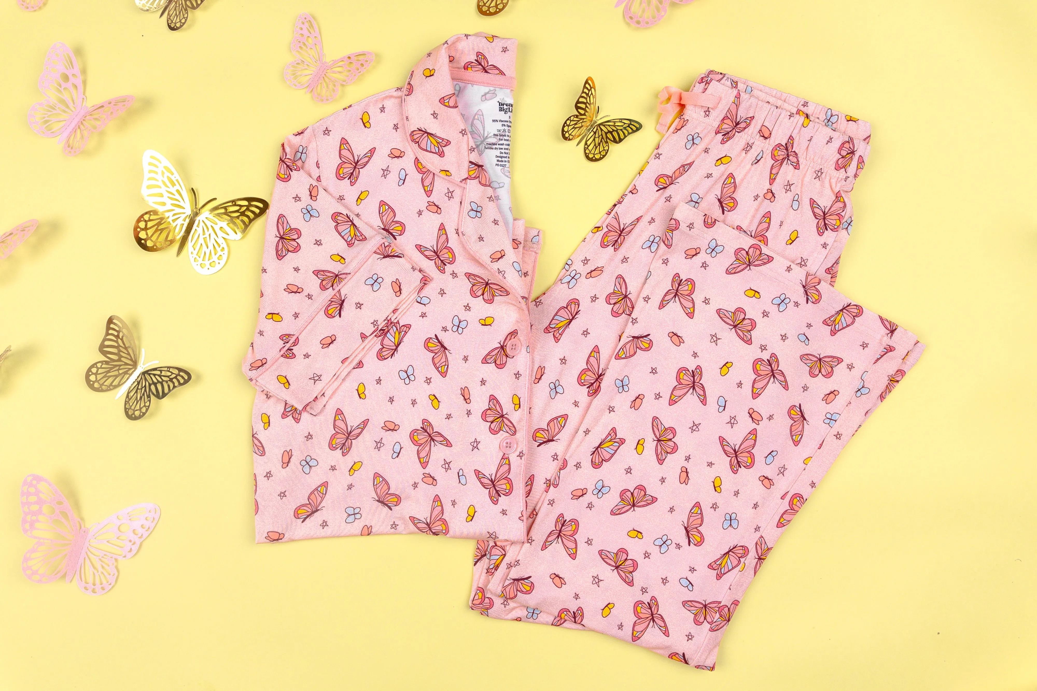 CHASING BUTTERFLIES WOMEN'S RELAXED FLARE DREAM SET