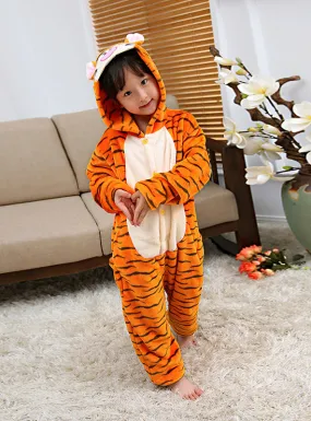 Christmas Pajamas Kids Boys Girls Pijama Tiger