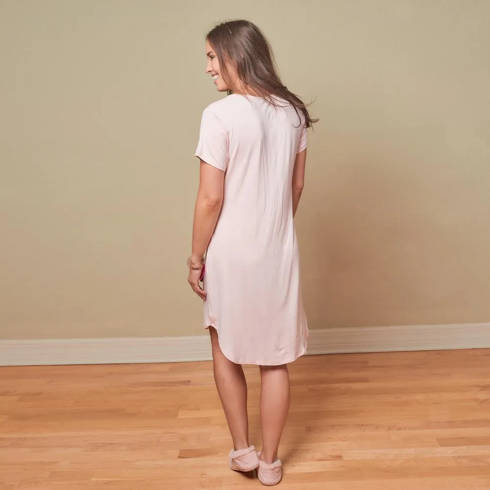 Claire Short Sleeve Nightgown