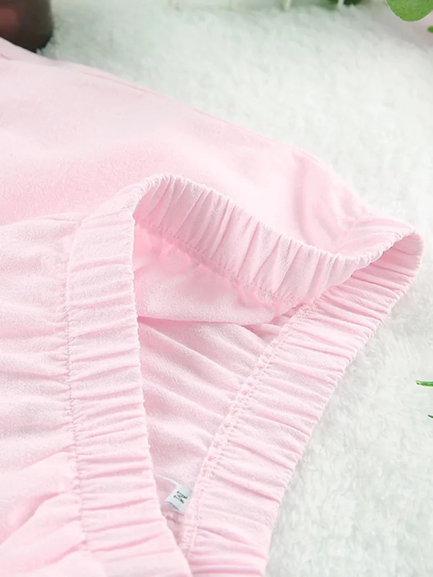 Cotton Pajama 2 Piece Set for Home Lounging