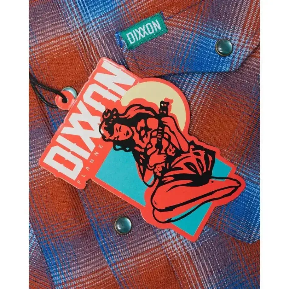 DIXXON FLANNEL KAIHALULU BAY WITH THE BAG