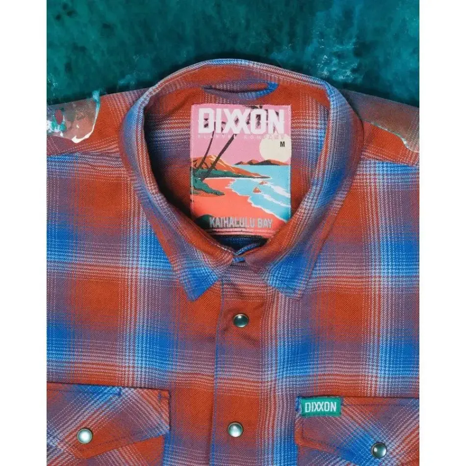 DIXXON FLANNEL KAIHALULU BAY WITH THE BAG