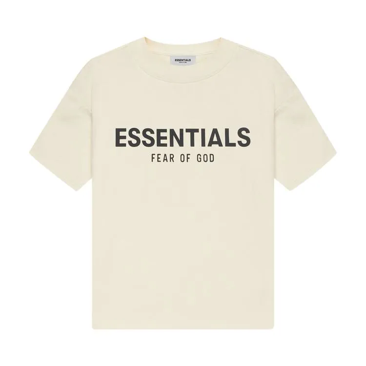 Fear of God Essentials Kids Short-Sleeve Tee 'Buttercream'