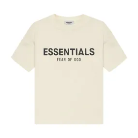 Fear of God Essentials Kids Short-Sleeve Tee 'Buttercream'
