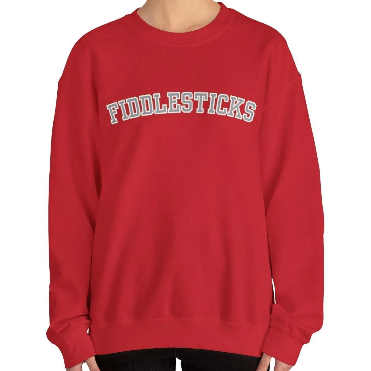 Fiddlesticks Women's Sweatshirt - Cozy Comfort with a Touch of Playful Charm for Effortless Everyday Style