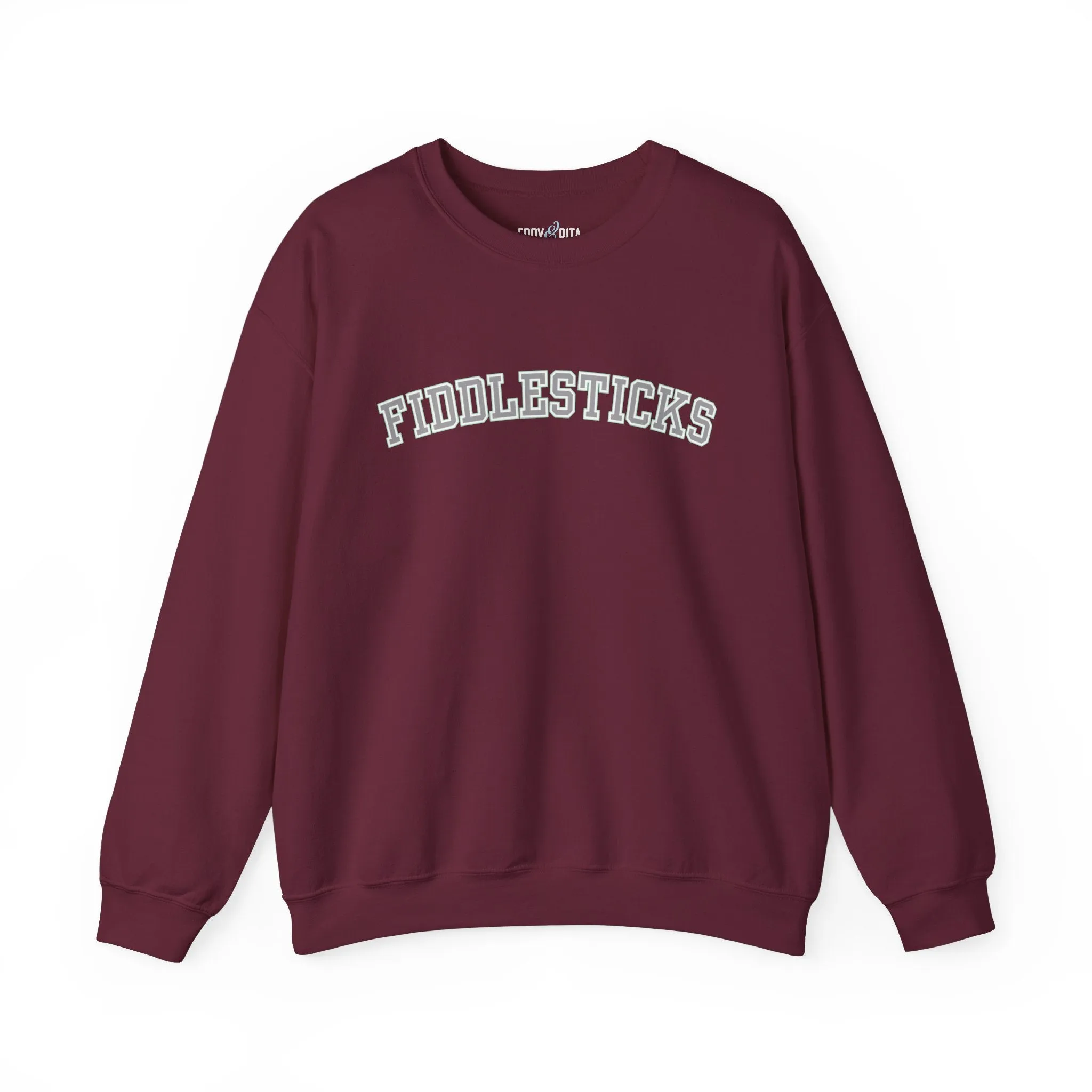 Fiddlesticks Women's Sweatshirt - Cozy Comfort with a Touch of Playful Charm for Effortless Everyday Style