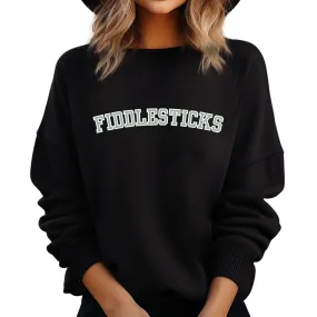 Fiddlesticks Women's Sweatshirt - Cozy Comfort with a Touch of Playful Charm for Effortless Everyday Style