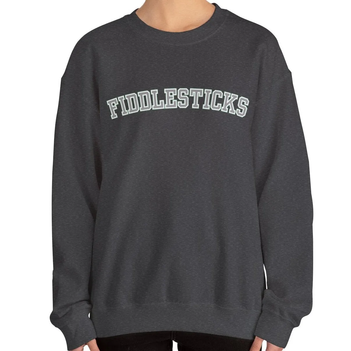 Fiddlesticks Women's Sweatshirt - Cozy Comfort with a Touch of Playful Charm for Effortless Everyday Style