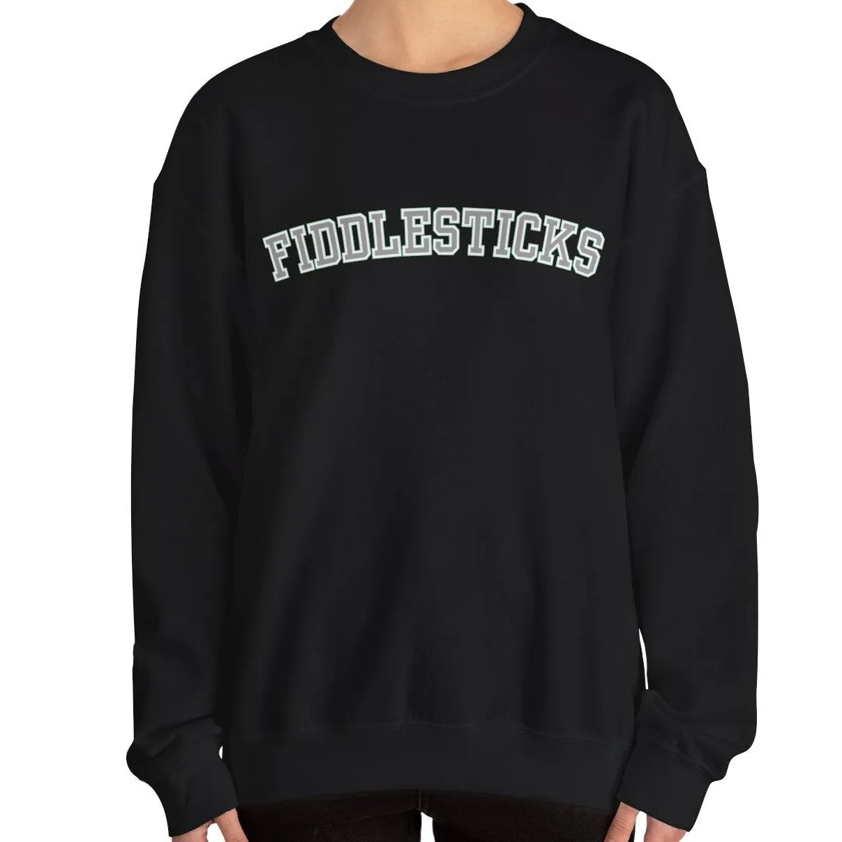 Fiddlesticks Women's Sweatshirt - Cozy Comfort with a Touch of Playful Charm for Effortless Everyday Style