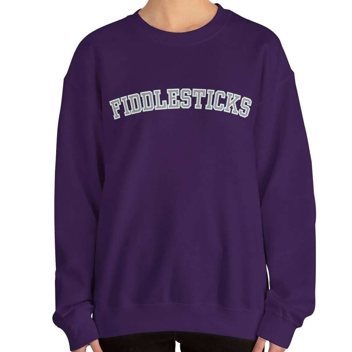 Fiddlesticks Women's Sweatshirt - Cozy Comfort with a Touch of Playful Charm for Effortless Everyday Style