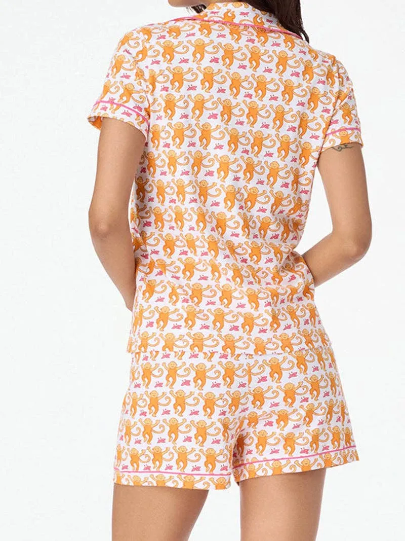 Funky Monkey Pajama Set