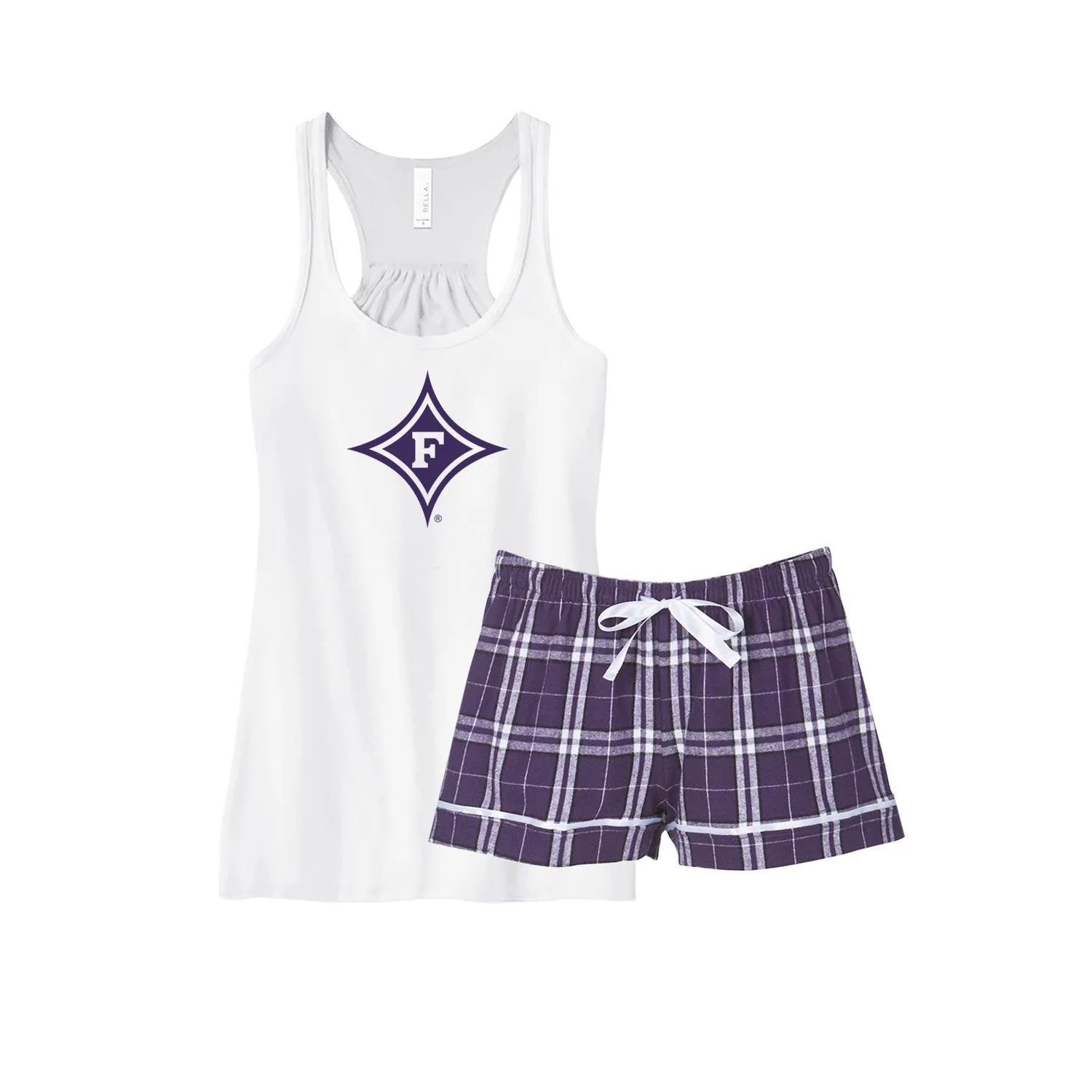 Furman Tank & Flannel Boxer Pajama Set