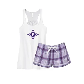 Furman Tank & Flannel Boxer Pajama Set