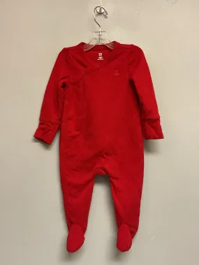 Gap Size 6M Red Cotton Infant Boys Pajamas