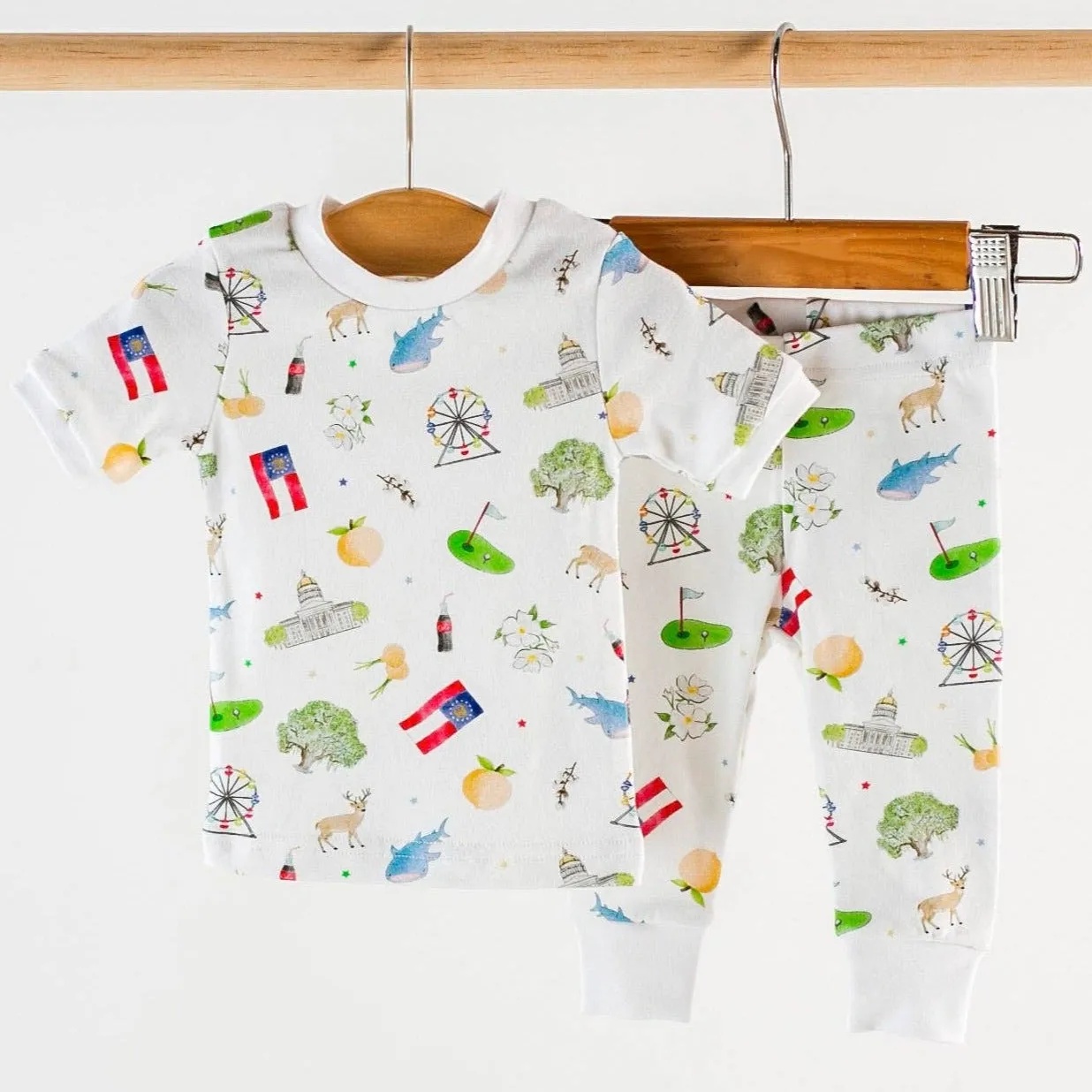 Georgia Kids Organic Cotton Pajama Set