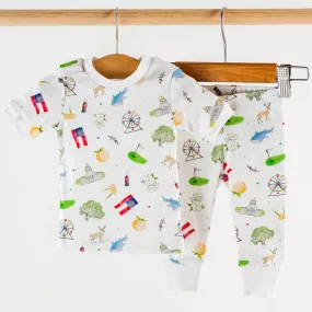 Georgia Kids Organic Cotton Pajama Set