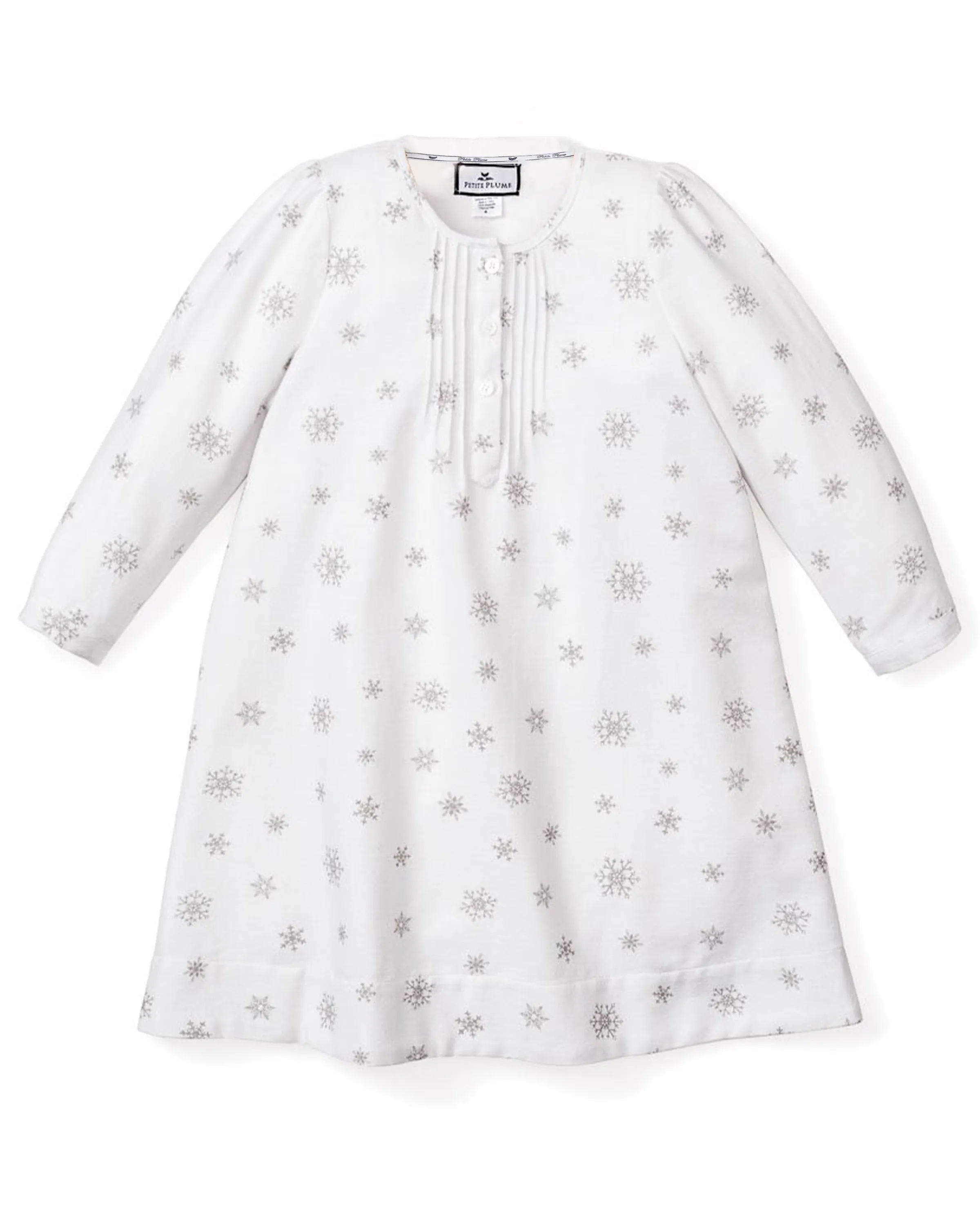 Girl's Flannel Beatrice Nightgown in Winter Wonderland