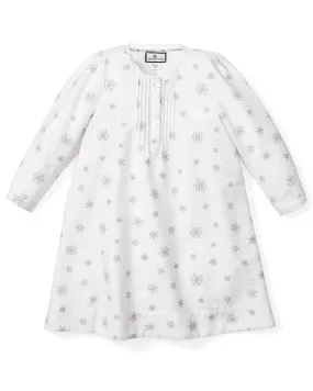 Girl's Flannel Beatrice Nightgown in Winter Wonderland