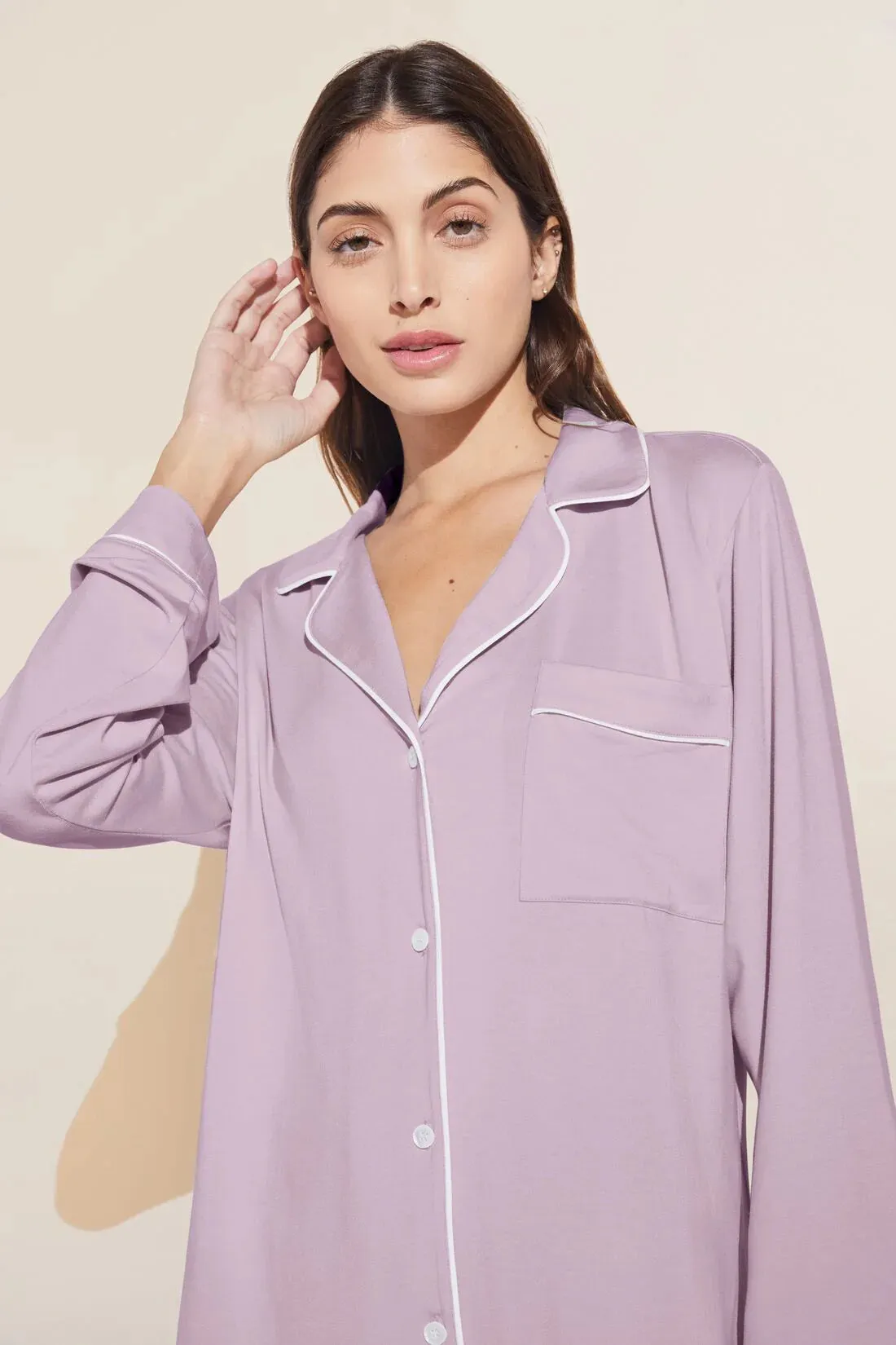Gisele TENCEL™ Modal Long PJ Set | Lavender
