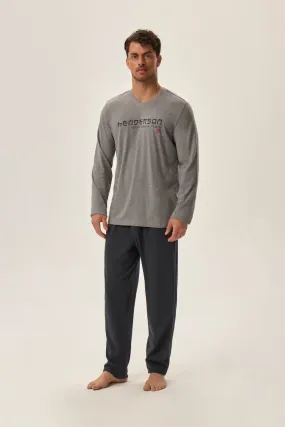 grey - Pyjama model 199750 Henderson