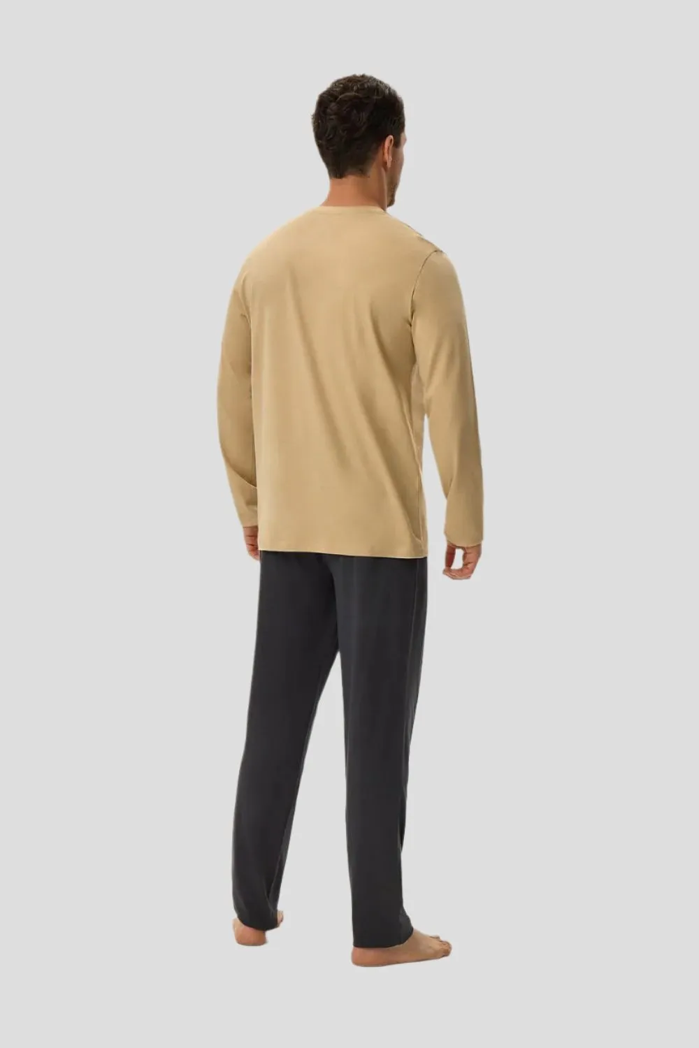 Henderson Men's Lounge Pajama Set Sand
