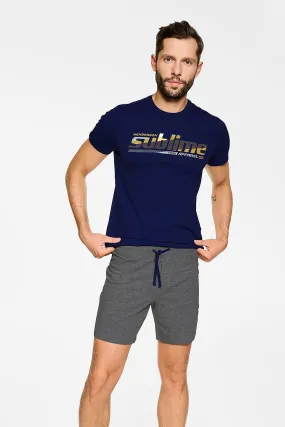 Henderson short-sleeved shirt men's pajamas