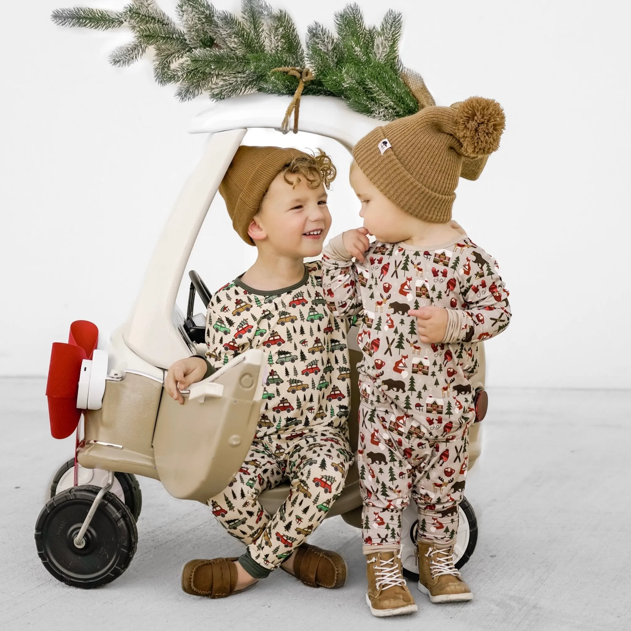 Holiday Bamboo Long Sleeve Pajamas