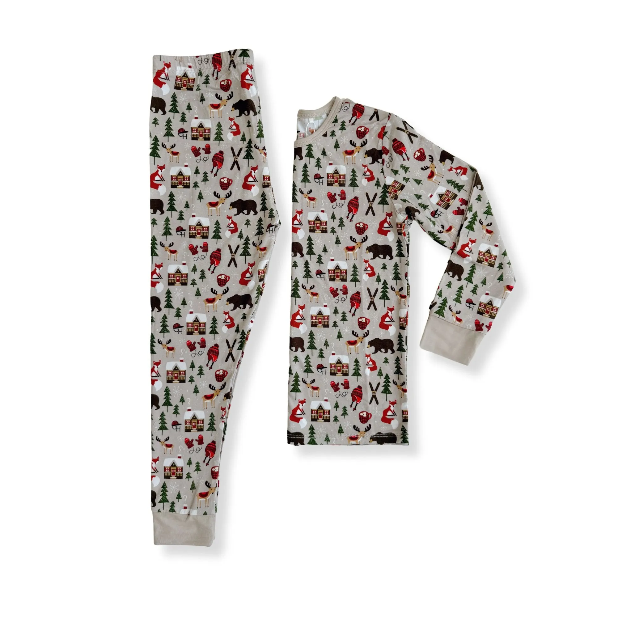 Holiday Bamboo Long Sleeve Pajamas