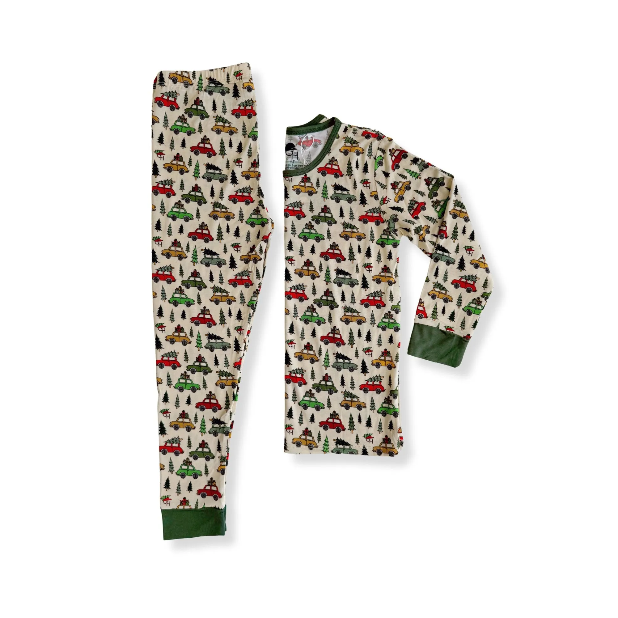 Holiday Bamboo Long Sleeve Pajamas