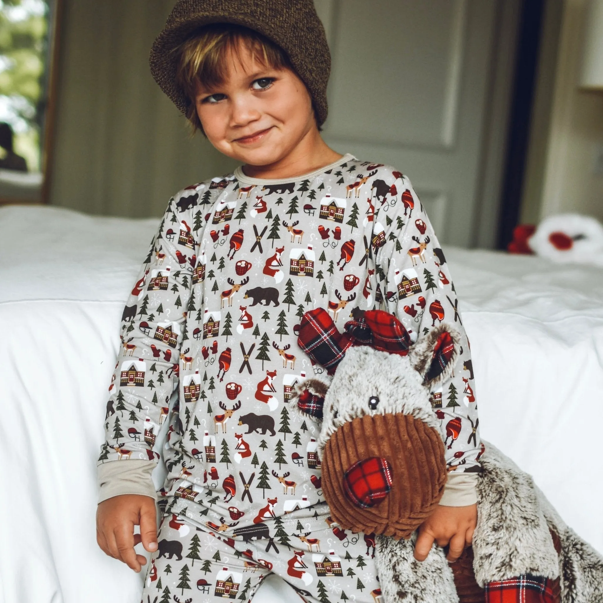 Holiday Bamboo Long Sleeve Pajamas