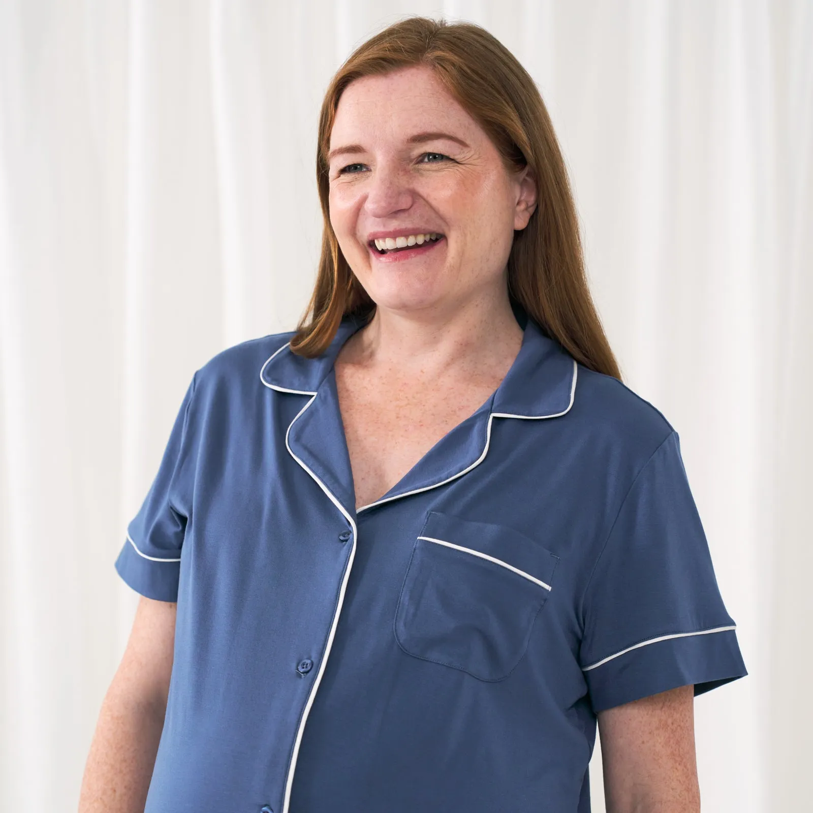 Indigo Women's Short Sleeve & Shorts Pajama Set