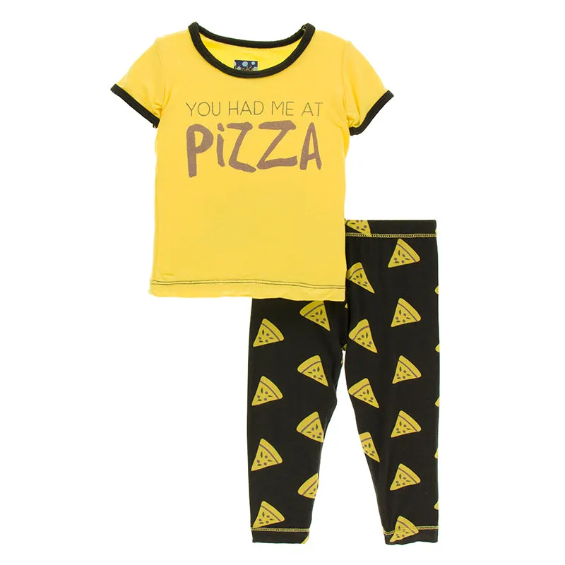 Kickee Pants Print Short Sleeve Pajama Set