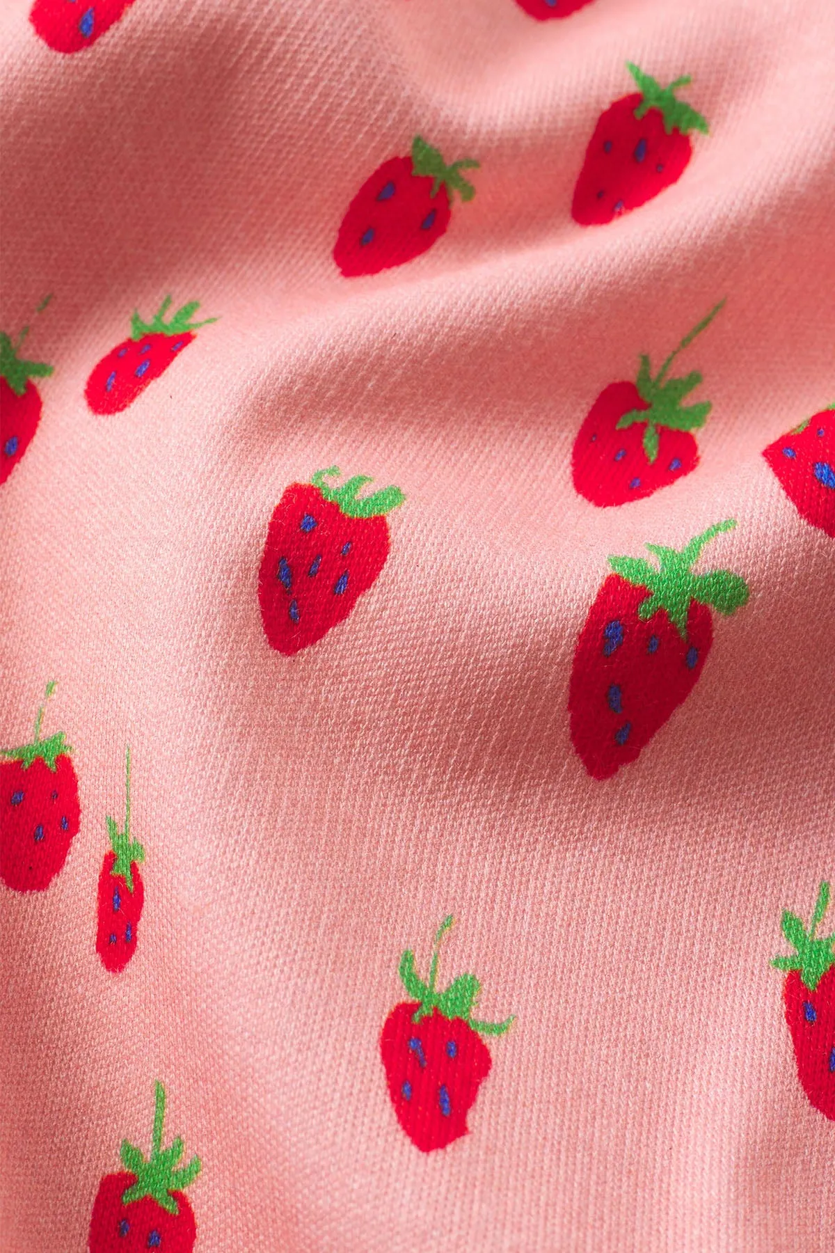 Kids Shorts Set in Strawberry Patch