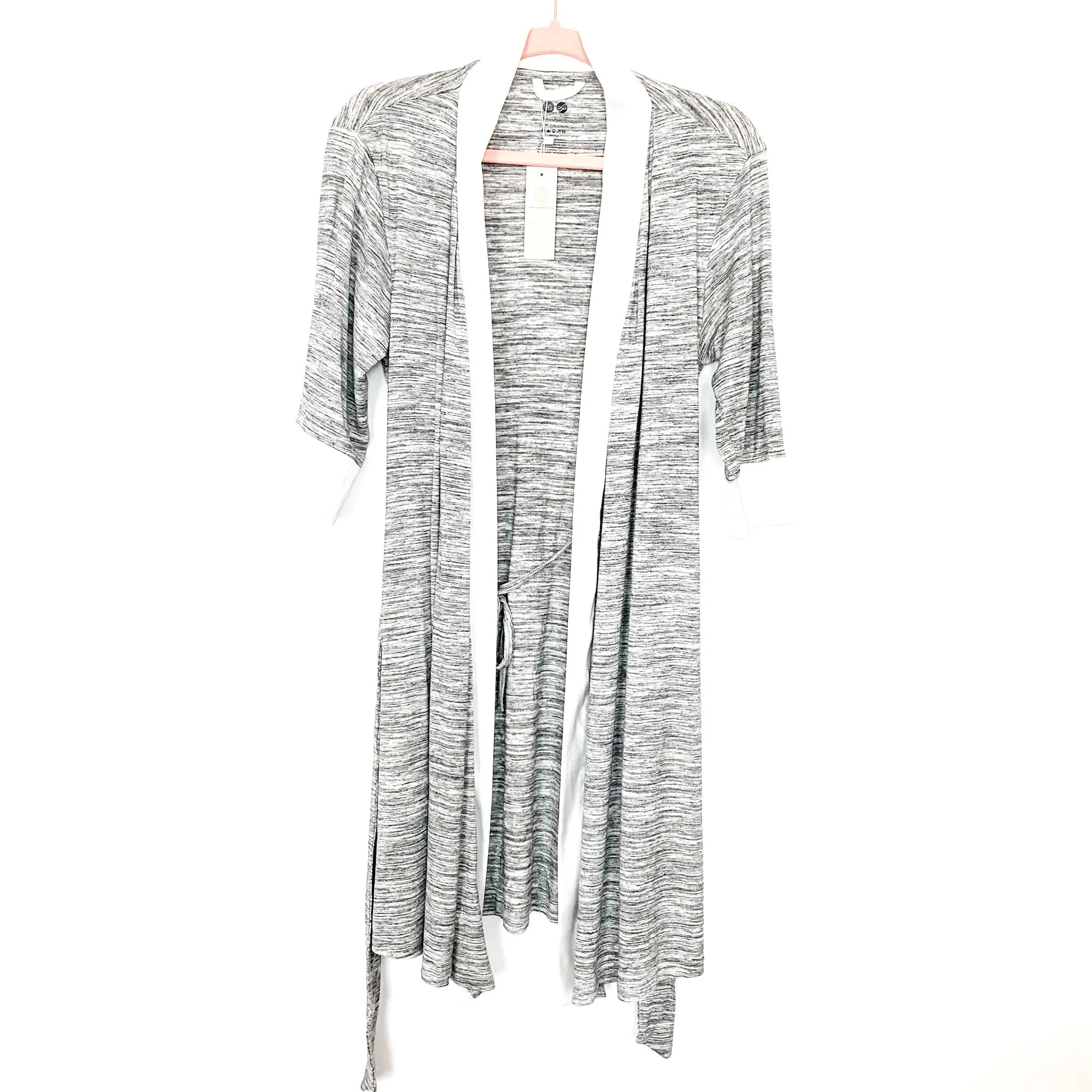 Kindred Bravely & Davy Piper Heathered Grey Robe(NWT)- Size S/M
