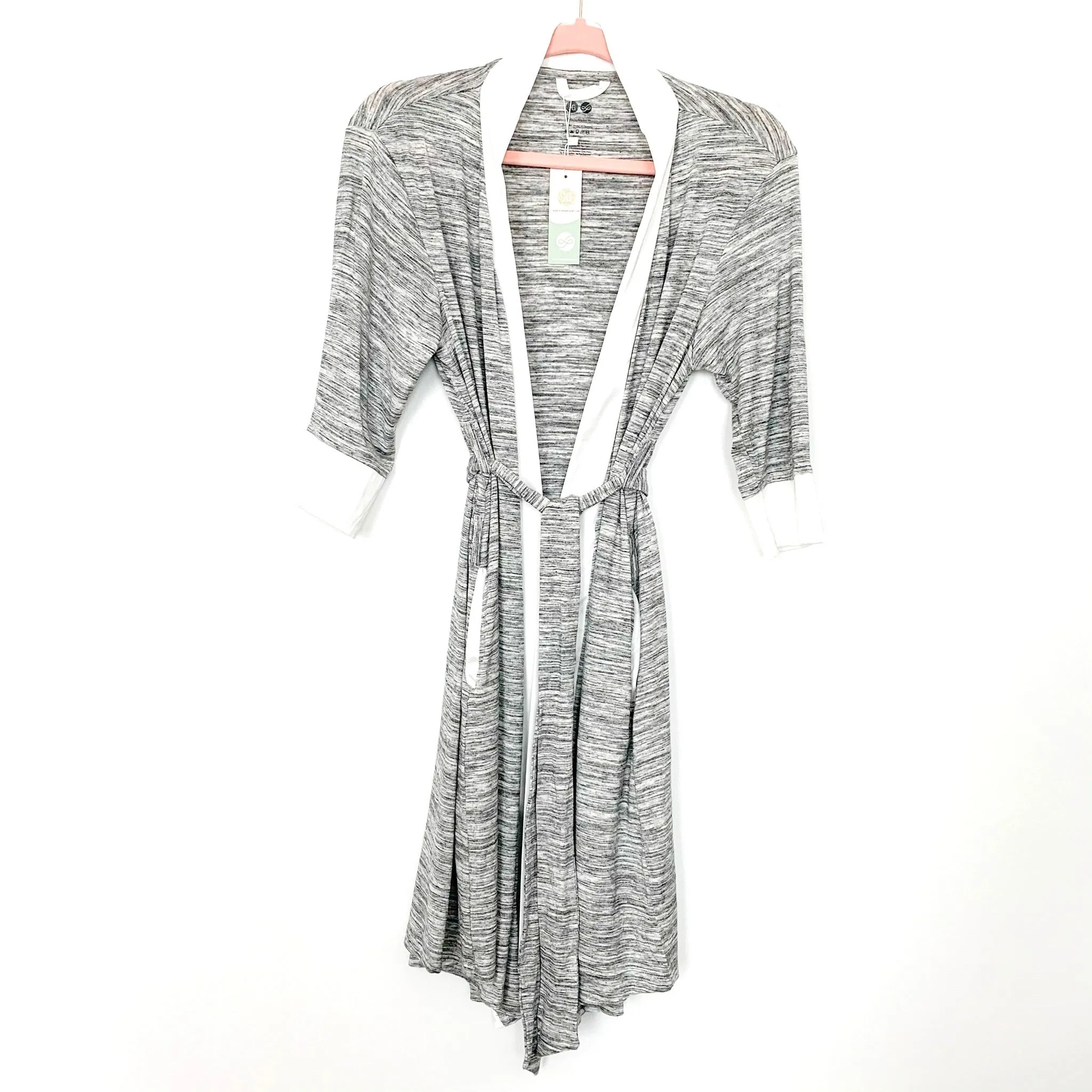 Kindred Bravely & Davy Piper Heathered Grey Robe(NWT)- Size S/M