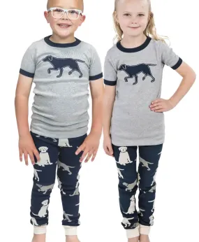 Labs Short Sleeve Kids PJ Set