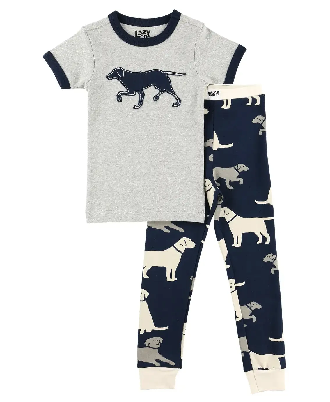 Labs Short Sleeve Kids PJ Set