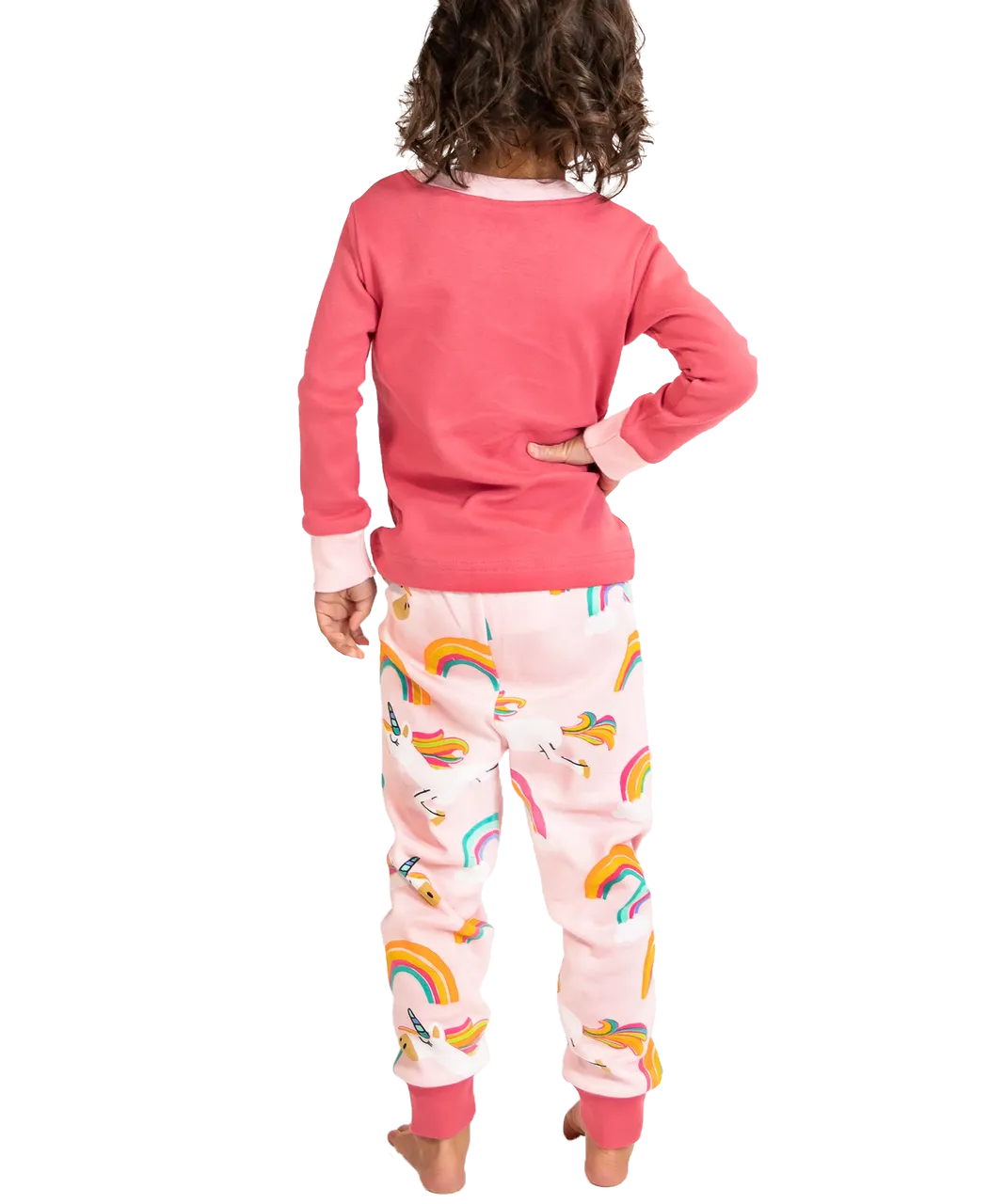 Lazy One Magical Unicorn Long Sleeve Pj Set